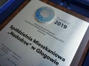 Spółdzielnia Mieszkaniowa „Nadodrze” w Głogowie otrzymała prestiżową nagrodę „Symbol 2019”