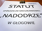 Nowe brzmienie statutu Spółdzielni Mieszkaniowej Nadodrze w Głogowie